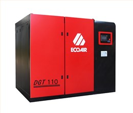DGT110無(wú)級調速兩級螺桿式空壓機