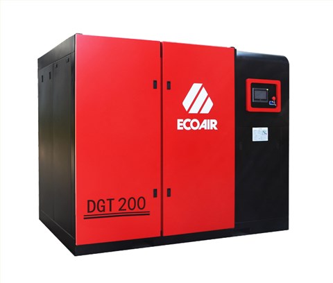 DGT200無(wú)級調速兩級螺桿式空壓機